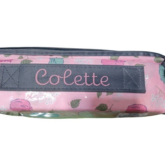 Colette Pink Cat Floral 6 Piece Sheet Set Queen NWT - Picture 6 of 6